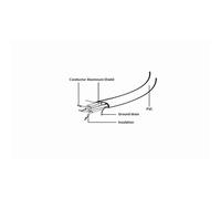 Gembird - CC-SATAM-DATA cable de SATA 0,5 m Negro, Rojo