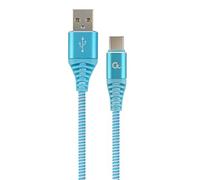 Gembird CC-USB2B-AMCM-2M-VW cable USB 2.0 USB A USB C Azul