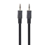 Gembird CCA-404-10M - Cable conector de jack 3,5 mm a jack 3,5 mm (10 metros) Negro