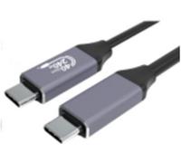 Gembird ccbp-usb4-cmcm240-1.5m cable usb usb4 gen 3x2 1,5 m usb c negr
