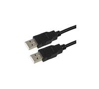 Gembird CCP-USB2-AMAM-6 - Cable USB (1,8 m, USB A, USB A, 2.0, Macho/Macho, Negro)