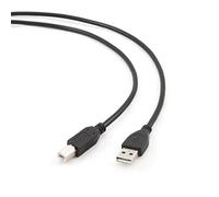 Gembird CCP-USB2-AMBM-15 - Cable USB 2.0, Tipo A/B (4.5 Metros), Negro