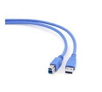 Gembird CCP-USB3-AMBM-6 - Cable alargador USB 3.0, 1.83m, 5000Mbit/s, Color Azul