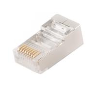 Gembird PLUG5SP/100 conector RJ-45 Transparente