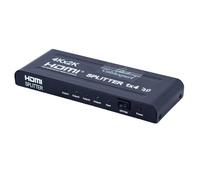 Gembird DSP-4PH4-02 Divisor de HDMI 4 Puertos Negro