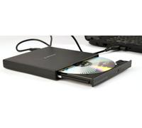 Gembird Grabadora DVD externa DVD-USB-04 DVD±RW USB 2.0 8x DVD 24x CD Negro