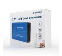 Gembird ee2-u3s-2-b caja para disco duro externo caja de disco duro (h