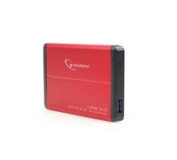 Caja HDD Gembird EE2-U3S-2-R 2.5" Aluminio Rojo USB 3.2 Gen 1