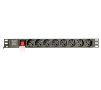 Gembird eg-pdu-014-c14 unidad de distribución de energía (pdu) 8 sal