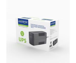 Gembird - EG-UPS-B850 sistema de alimentación ininterrumpida (UPS) Línea interactiva 0,85 kVA 510 W