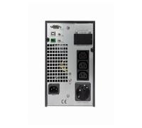 Gembird - EG-UPSO-1000 sistema de alimentación ininterrumpida (UPS) Doble conversión (en línea) 1 kVA 900 W 4 salidas AC
