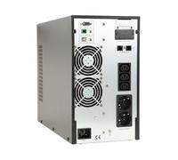Gembird - EG-UPSO-3000 sistema de alimentación ininterrumpida (UPS) Doble conversión (en línea) 3 kVA 2700 W 5 salidas AC