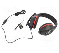 GEMBIRD GHS-05-R Auriculares con micrófono