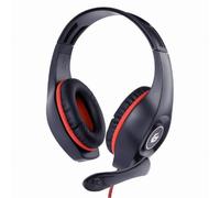Gembird GHS-05-R Auriculares Gaming con Control de Volumen Rojo/Negro