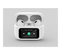 Gembird - GMB Audio TWS-LCD-ANC-01-W auricular y casco Auriculares Inalámbrico Dentro de oído Llamadas/Música USB Tipo C Bluetoo