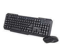 Gembird GMEBIRD Multimedia Wireless Desktop Set, US Layout, Black