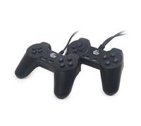 Gembird jpd-ub2-01 mando y volante negro usb 2.0 gamepad pc