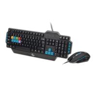 Gembird Juegos USB Tastatur-Maus Set US Layout KBS-UMG-01-DE