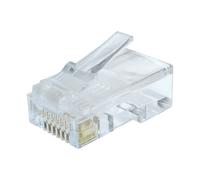 Gembird lc-8p8c-002 conector rj-45 transparente