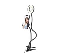 Gembird led-ring4-ph-01 anillo de luz para selfies con soporte para te