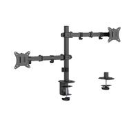 Gembird ma-d2-03 brazo ajustable para monitor doble montado en escrito