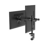 Gembird Ma-d2-03 Brazo Ajustable Para Monitor Doble Montado En Escritorio, 17"-32", Negro