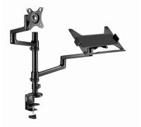 Gembird ma-da-04 soporte para monitor 81,3 cm (32') negro escritorio