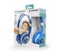 Gembird - MHP-JR-B auricular y casco Auriculares Alámbrico Diadema Música Azul