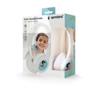 Gembird - MHP-JR-W auricular y casco Auriculares Alámbrico Diadema Música Blanco
