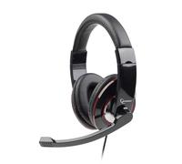 AURICULARES GEMBIRD MICROFONO CONTROL VOL NEGRO ALAMBRICO