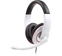 Gembird MHS-001-GW Auriculares Estéreo Blanco Brillante