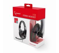 AURICULAR GEMBIRD ESTEREO USB NEGRO
