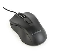 Gembird mus-3b-01 ratón ambidextro usb tipo a Óptico 1000 dpi