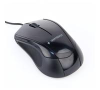 Gembird MUS-3B-02 Ratón Óptico 1000DPI Negro