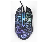 RATON GEMBIRD 6 BOTONES WIRED OPTICAL LED NEGRO