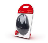 Gembird mus-u-01 ratón ambidextro usb tipo a Óptico 1000 dpi