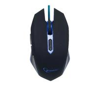 Gembird MUSG-001-B Ratón Gaming USB 2400DPI Negro LED