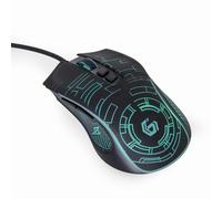 Gembird musg-rgb-01 ratón mano derecha usb tipo a 3600 dpi