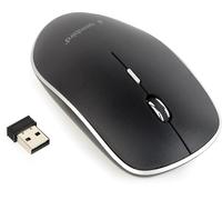 Gembird MUSW-4B-01 Raton INALAMBRICO 1600 dpi Negro
