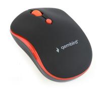 Gembird MUSW-4B-03-R Ratón Óptico Inalámbrico 1600 DPI Negro