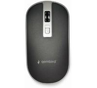 Gembird MUSW-4B-06-BS Ratón Óptico Inalámbrico 1600DPI Gris