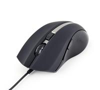 Gembird MYSZ MUS-GU-02 - Láser USB G 2400DPI 6-PRZYCISKÓW Czarna