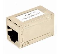 Gembird NCA-LC6S-01 Acoplador Cat. 6 LAN de 8P8C RJ45 a RJ45 Blanco