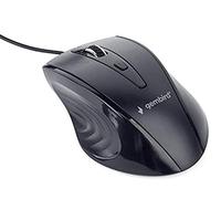 RATON OPTICO GEMBIRD CON CABLE, NEGRO