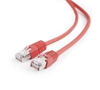 Gembird PATCHCORD RJ45, Cat.5E, FTP, 1M, Red