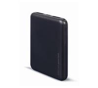 powerbank gembird 5000mah 1x microusb a 2x usb-a negro