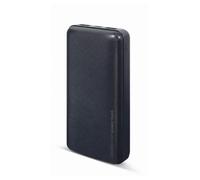 POWERBANK GEMBIRD 20000mAh 1x microUSB A 2x USB-A NEGRO