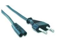 Gembird pc-184/2 1.8m enchufe tipo c c8 acoplador negro - cable (1,8 m