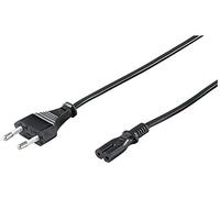 Gembird PC-184/2 1.8m Enchufe Tipo C C8 acoplador Negro - Cable (1,8 m, Macho/Hembra, Enchufe Tipo C, C8 acoplador, Negro)