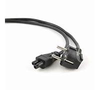 Gembird PC-186-ML12 - Cable de alimentación, 1.8m, Enchufe de Salida C5, Color Negro